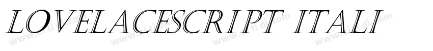 LovelaceScript Itali字体转换